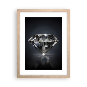 Plakát v rámu světlý dub - Best girls friend - 30x40 cm