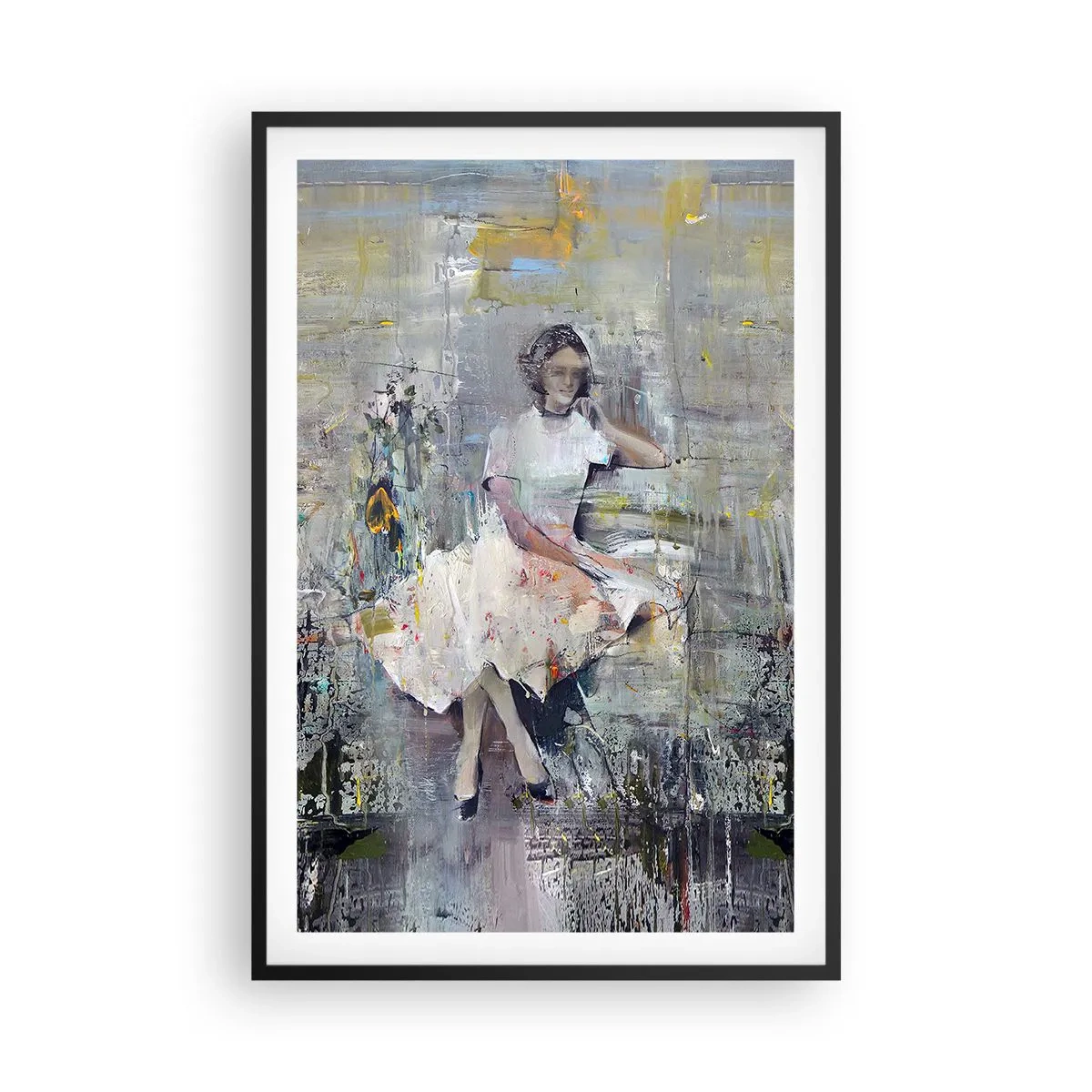 Plakát v černém rámu - Klasická a moderní - 61x91 cm