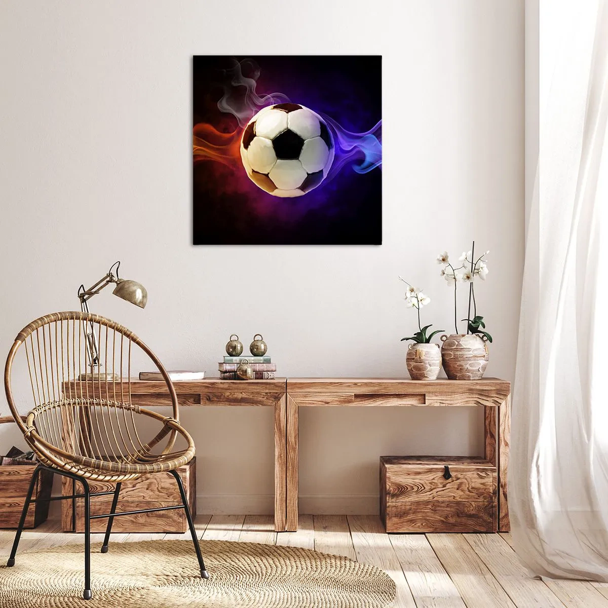Obraz na plátně - Magická síla hry - 50x50 cm