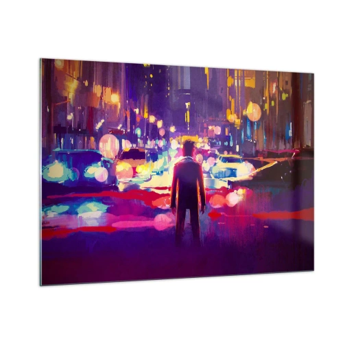 Obraz na skle - Ponořený do světla - 100x70 cm