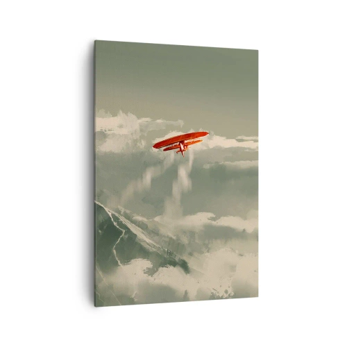 Obraz na plátně - Nebojácný průkopník - 70x100 cm