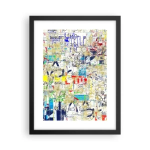 Plakát v černém rámu - Prostě potěší oči - 30x40 cm