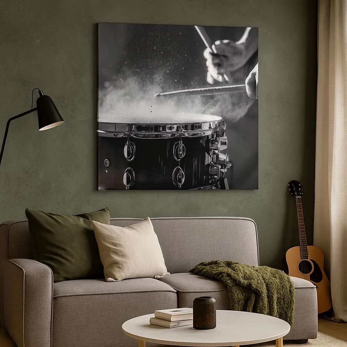 Obraz na plátně - Puls hudby - 30x30 cm