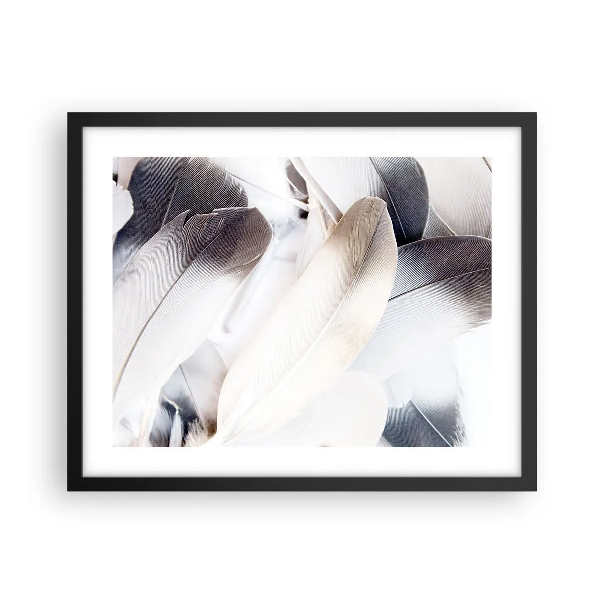 Plakát v černém rámu - Téměř andělské - 50x40 cm