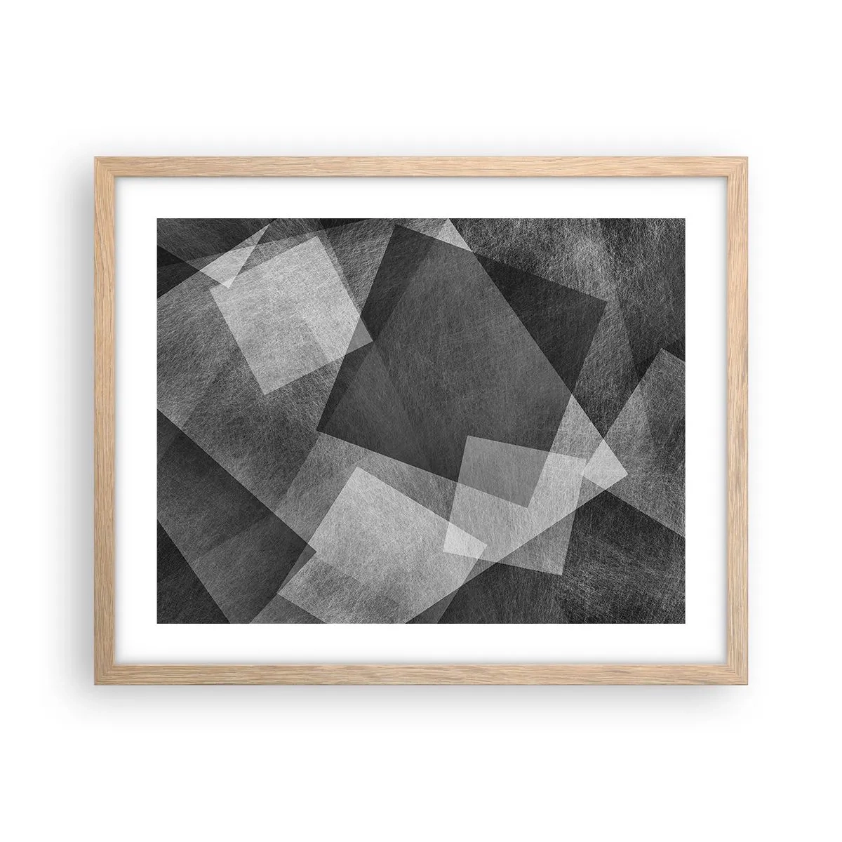 Plakát v rámu světlý dub - Odvěký symbol trvalosti a pořádku - 50x40 cm