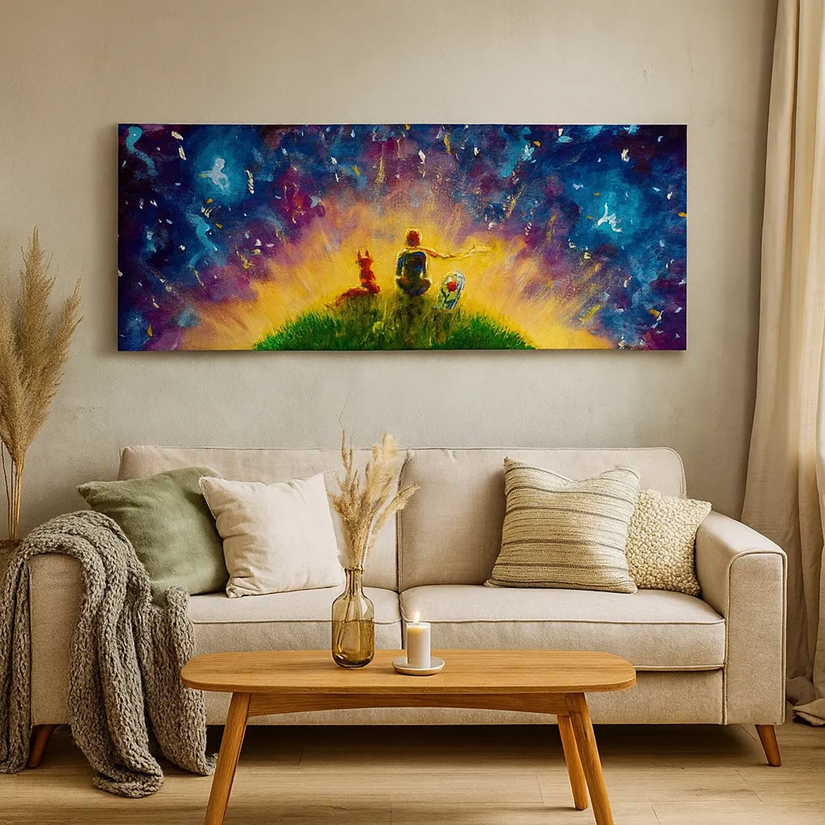 Obraz na plátně - Láska a přátelství - celý svět - 30x30 cm