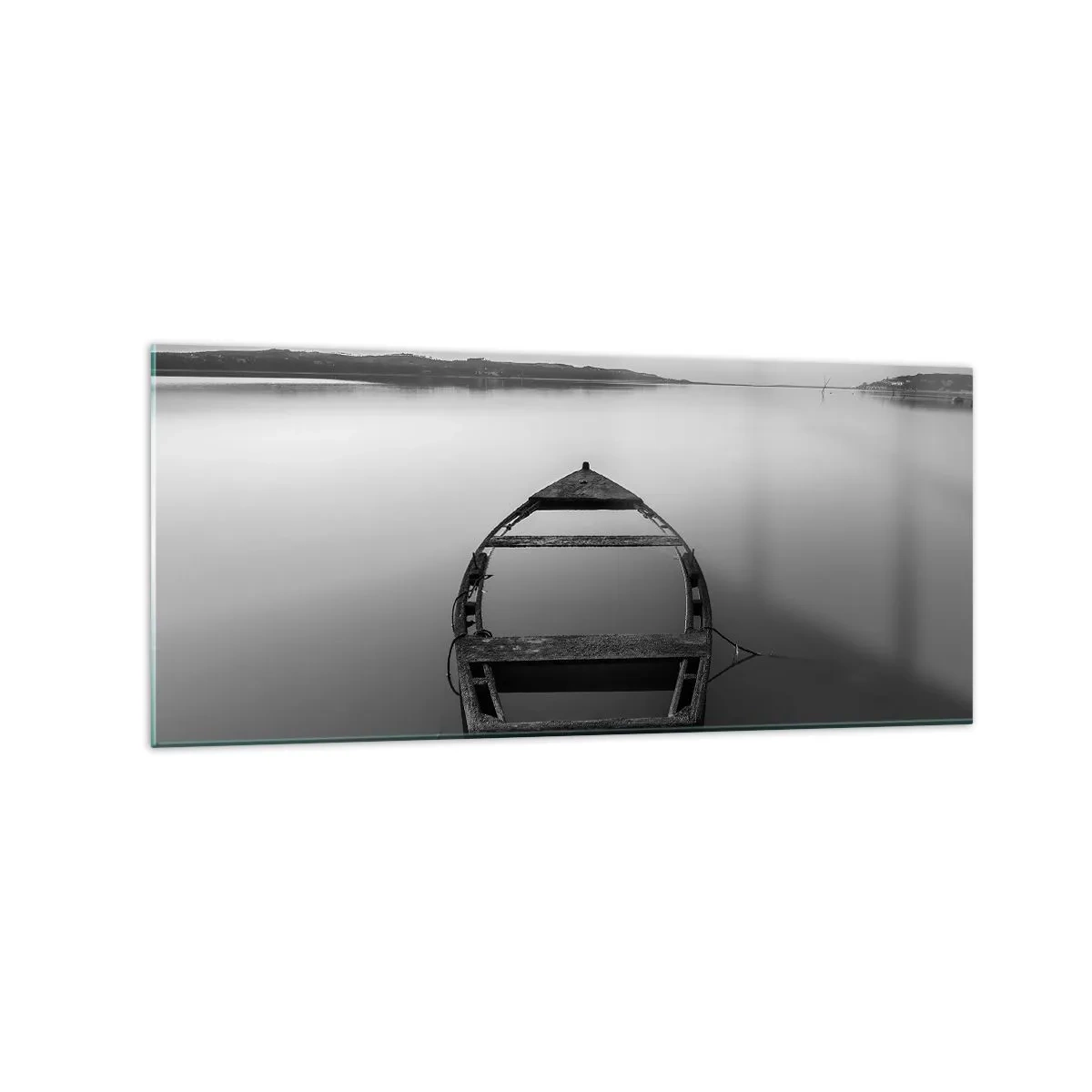 Obraz na skle - Stesk a melancholie - 120x50 cm