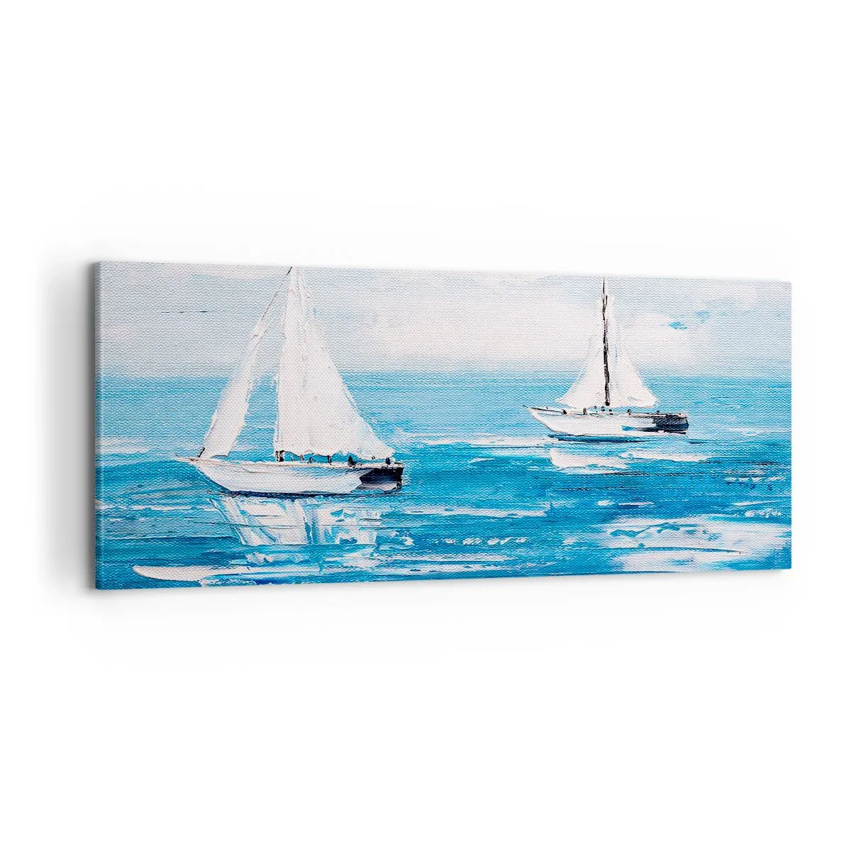 Obraz na plátně - S přítelem po boku - 100x40 cm