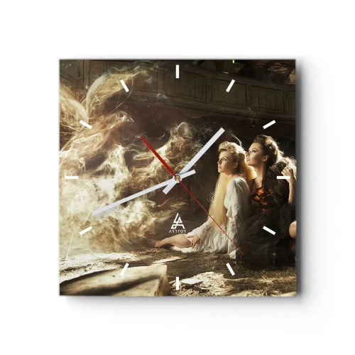 Nástěnné hodiny - A byla poezie - 30x30 cm