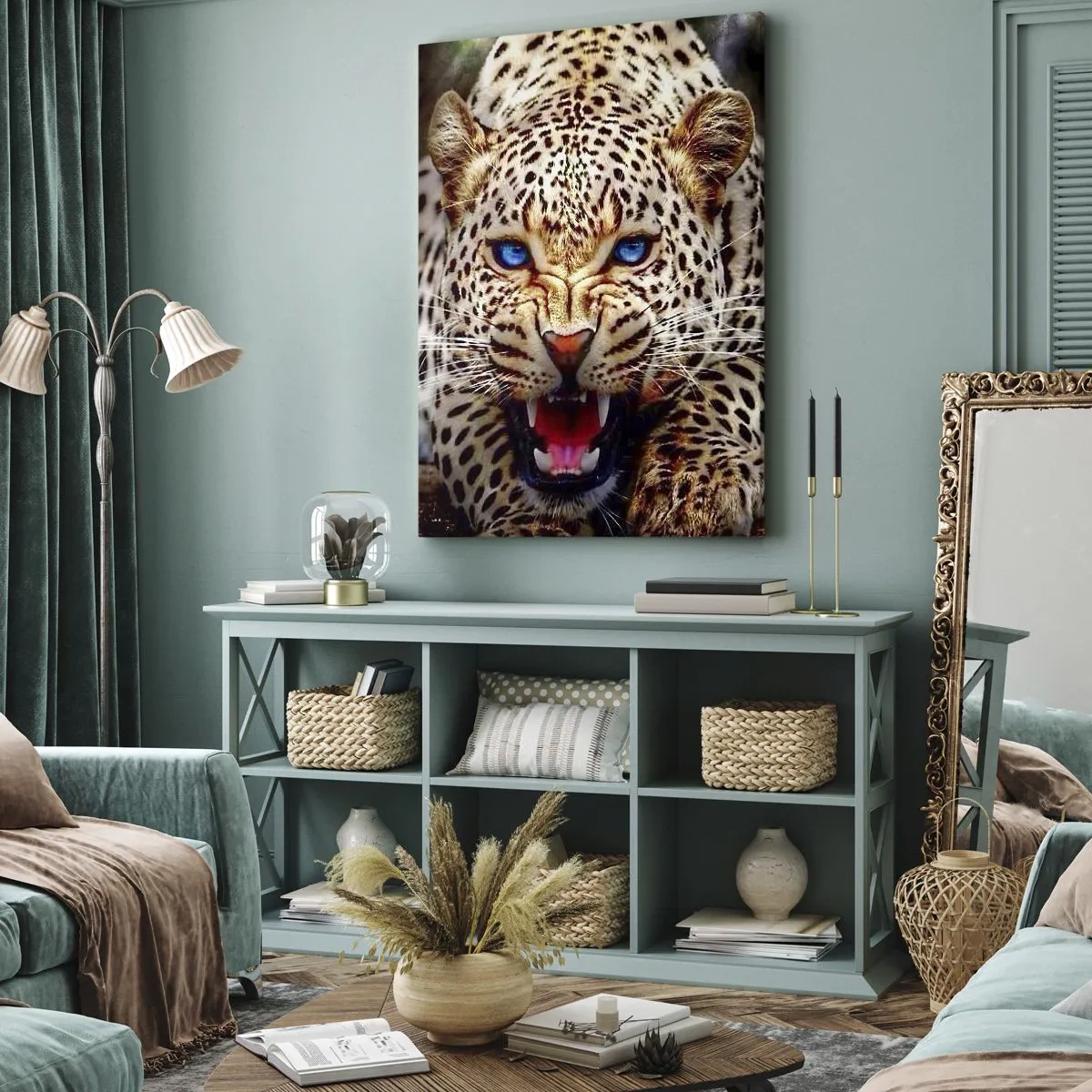 Obraz na plátně - Vztek kráse neškodí - 70x100 cm
