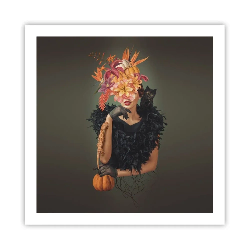 Plakát - Kouzlo čarodějnice - 60x60 cm