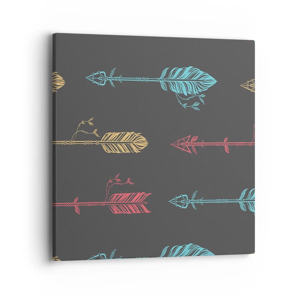 Obraz na plátně - V lati - 40x40 cm