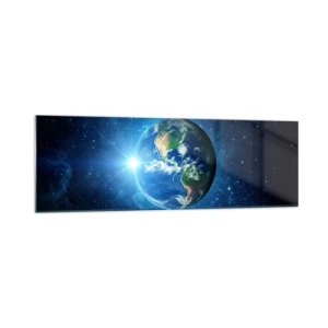 Obraz na skle - Jsme v nebi - 160x50 cm