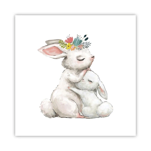 Plakát - Nejlepší je u mámy - 60x60 cm