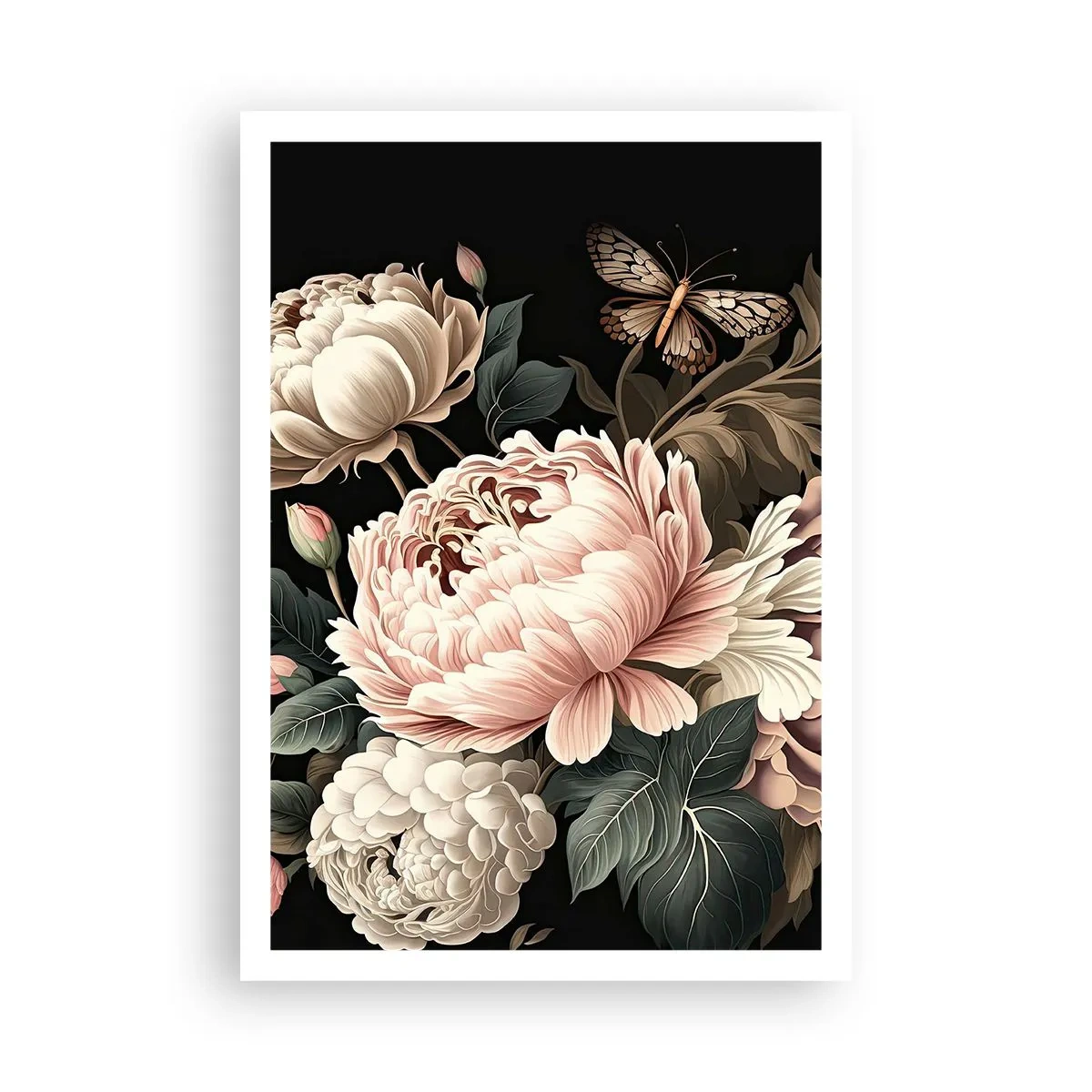 Plakát - V barokním stylu - 70x100 cm