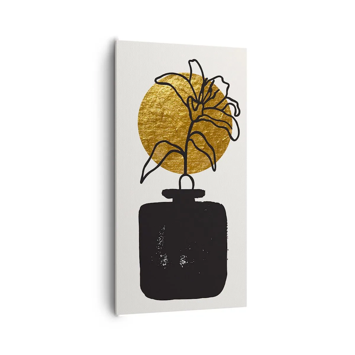 Obraz na plátně - Krása, která má cenu zlata - 65x120 cm