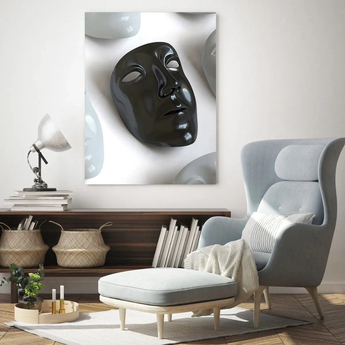Obraz na skle - Jak se odlišit? - 50x70 cm