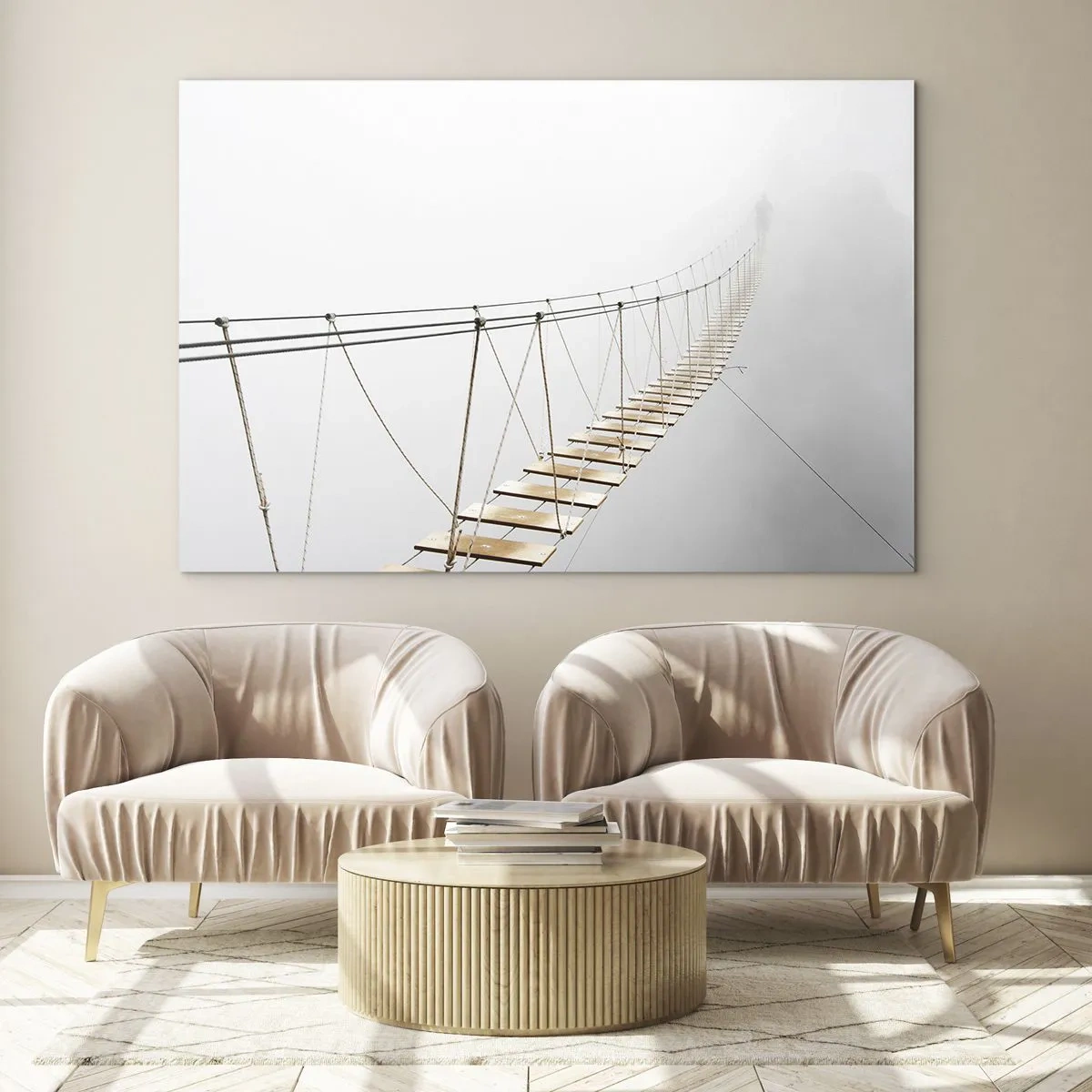Obraz na skle - Kam vás zavede? - 120x80 cm