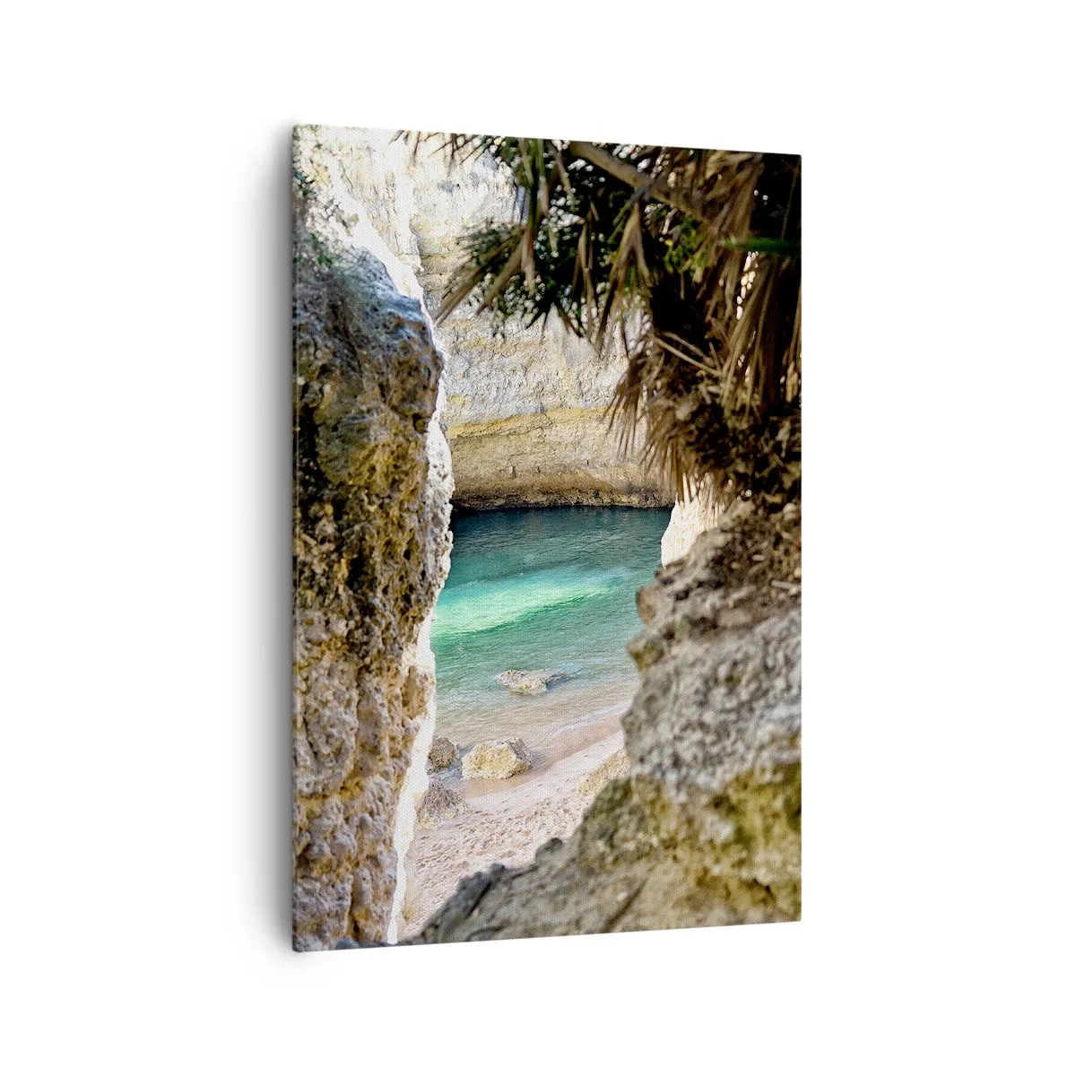 Obraz na plátně - Tyrkysová zátoka - 70x100 cm