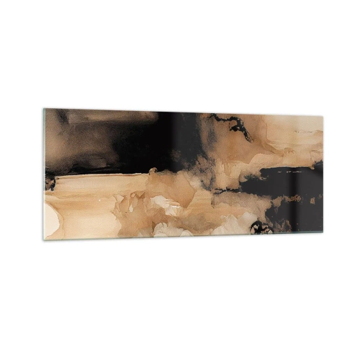 Obraz na skle - Poutavá abstrakce - 100x40 cm