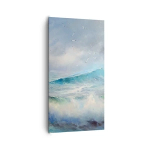 Obraz na plátně - „Vichřice zavyla triumfálně…“ - 65x120 cm