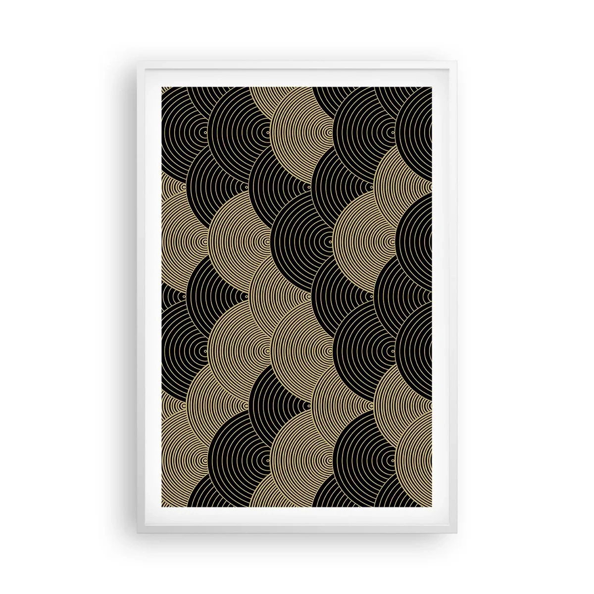 Plakát v bílém rámu - Jednota v mnohosti - 61x91 cm