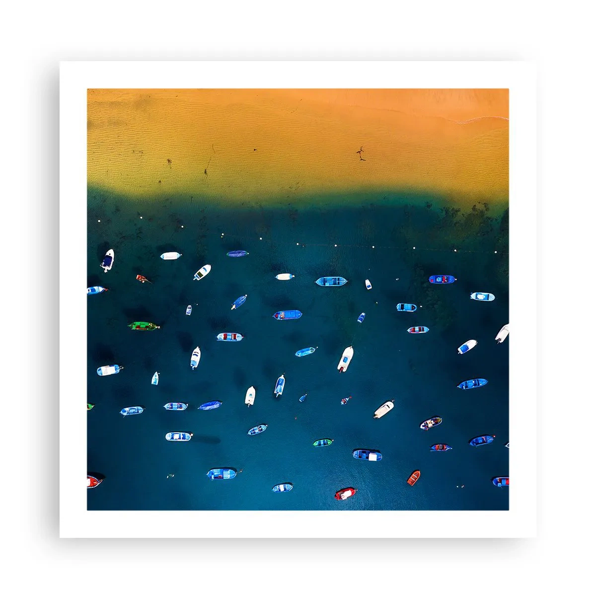 Plakát - Prázdninová hra - 60x60 cm