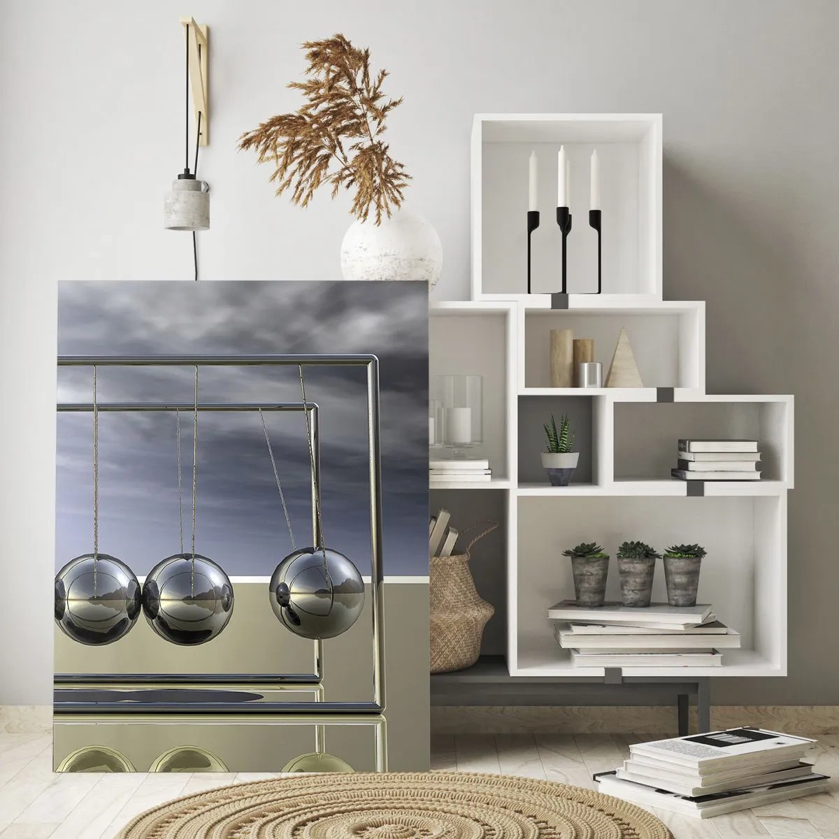 Obraz na skle - Energie světa - 70x100 cm