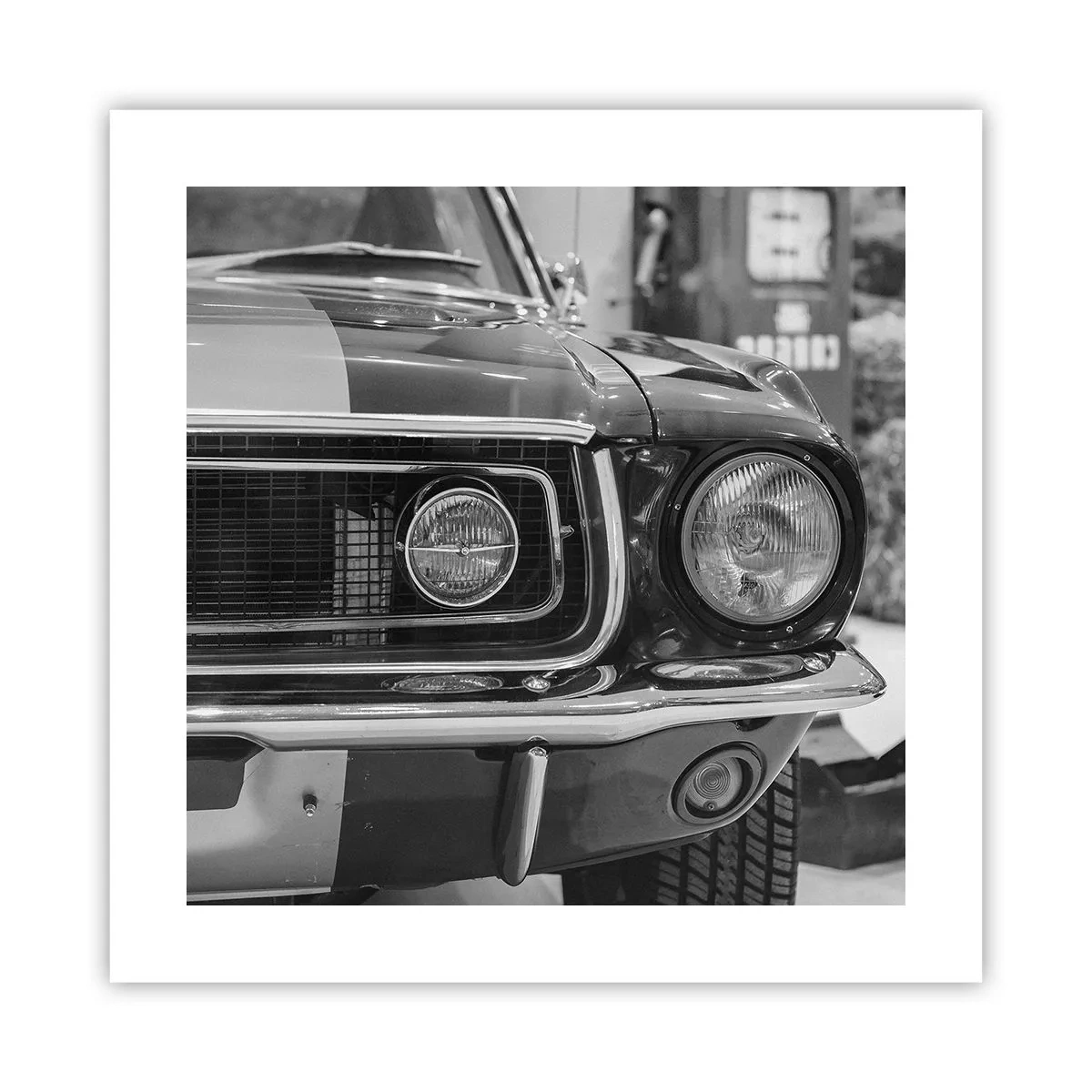 Plakát - Divoká jízda - 40x40 cm