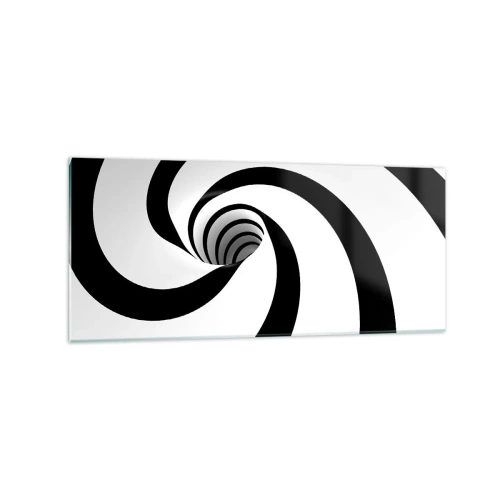 Obraz na skle - Podlehnout viru? - 120x50 cm