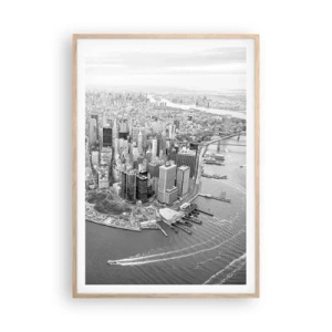 Plakát v rámu světlý dub - Jak nemilovat? - 70x100 cm