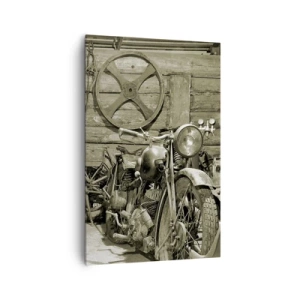 Obraz na plátně - V kůlně strýce Vládi - 80x120 cm