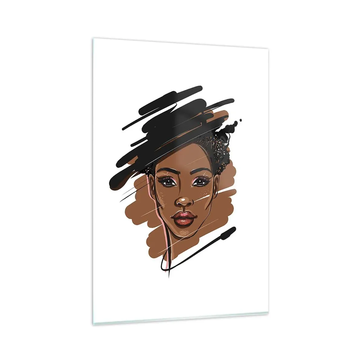 Obraz na skle - Sladká jako čokoláda - 80x120 cm