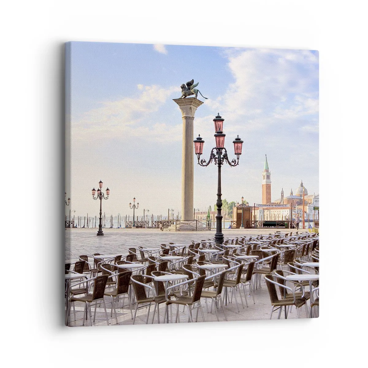 Obraz na plátně - Zveme, vše připraveno - 30x30 cm