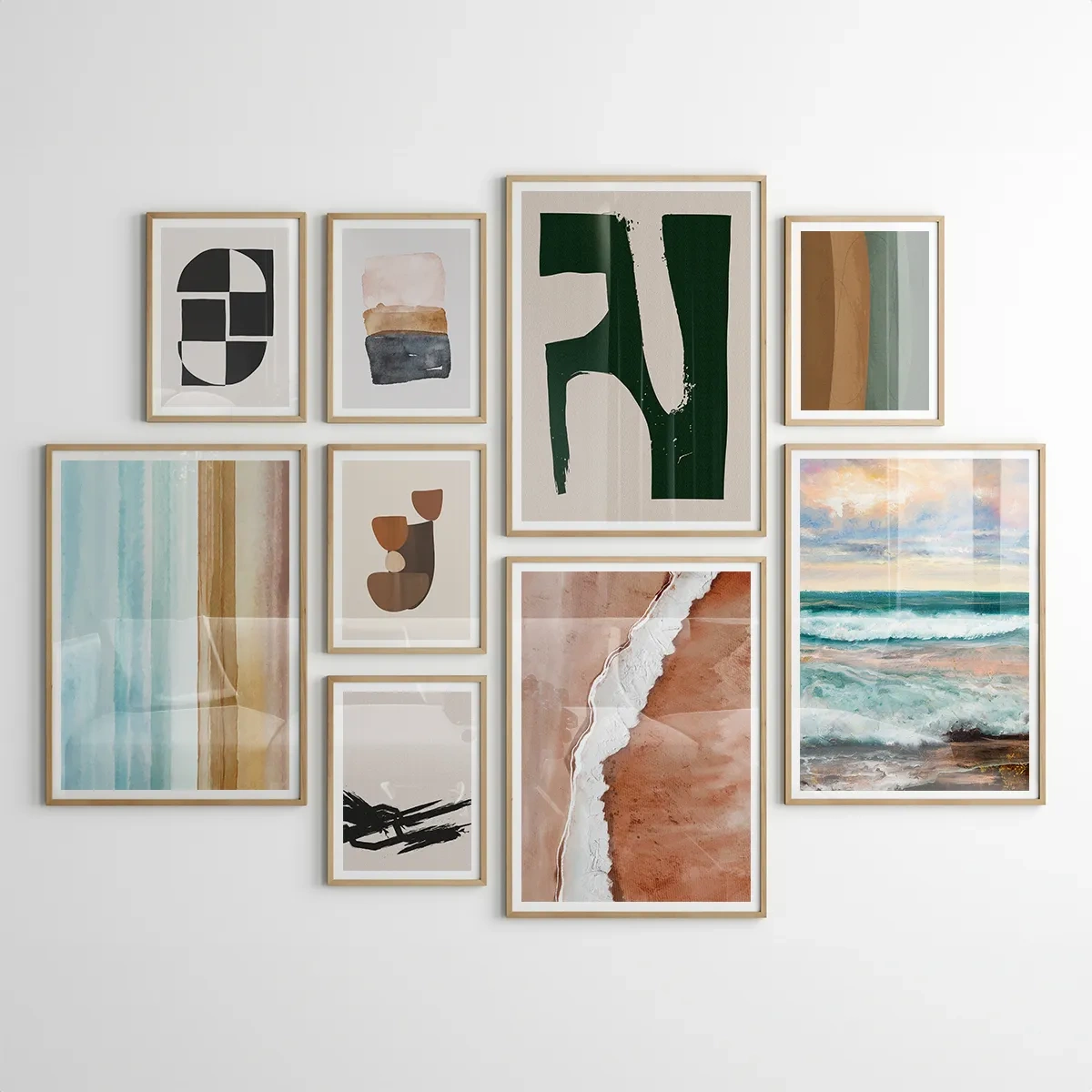 Calm waves - Nástěnná inspirace