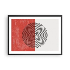 Plakát v černém rámu - Přesný zásah - 70x50 cm