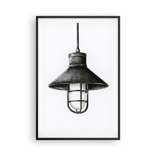 Plakát v černém rámu - Jako před lety… - 61x91 cm