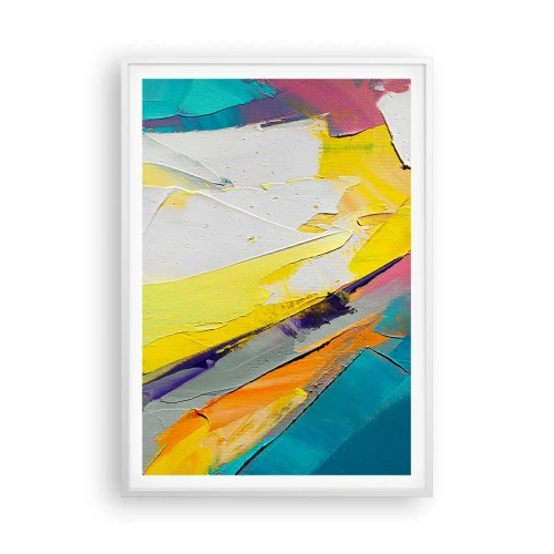 Plakát v bílém rámu - Anatomie světla - 70x100 cm