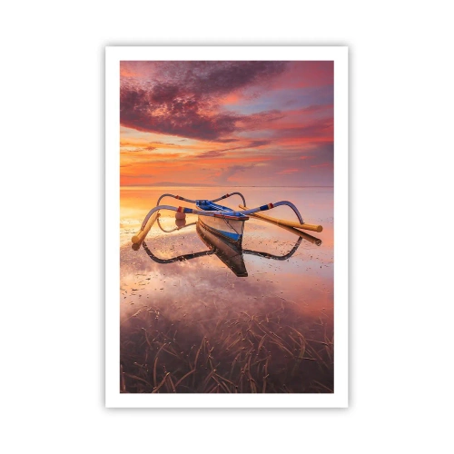 Plakát - Klid tropického večera - 61x91 cm