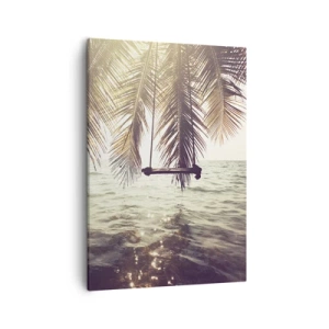 Obraz na plátně - Houpat se libovolně v oblacích - 50x70 cm