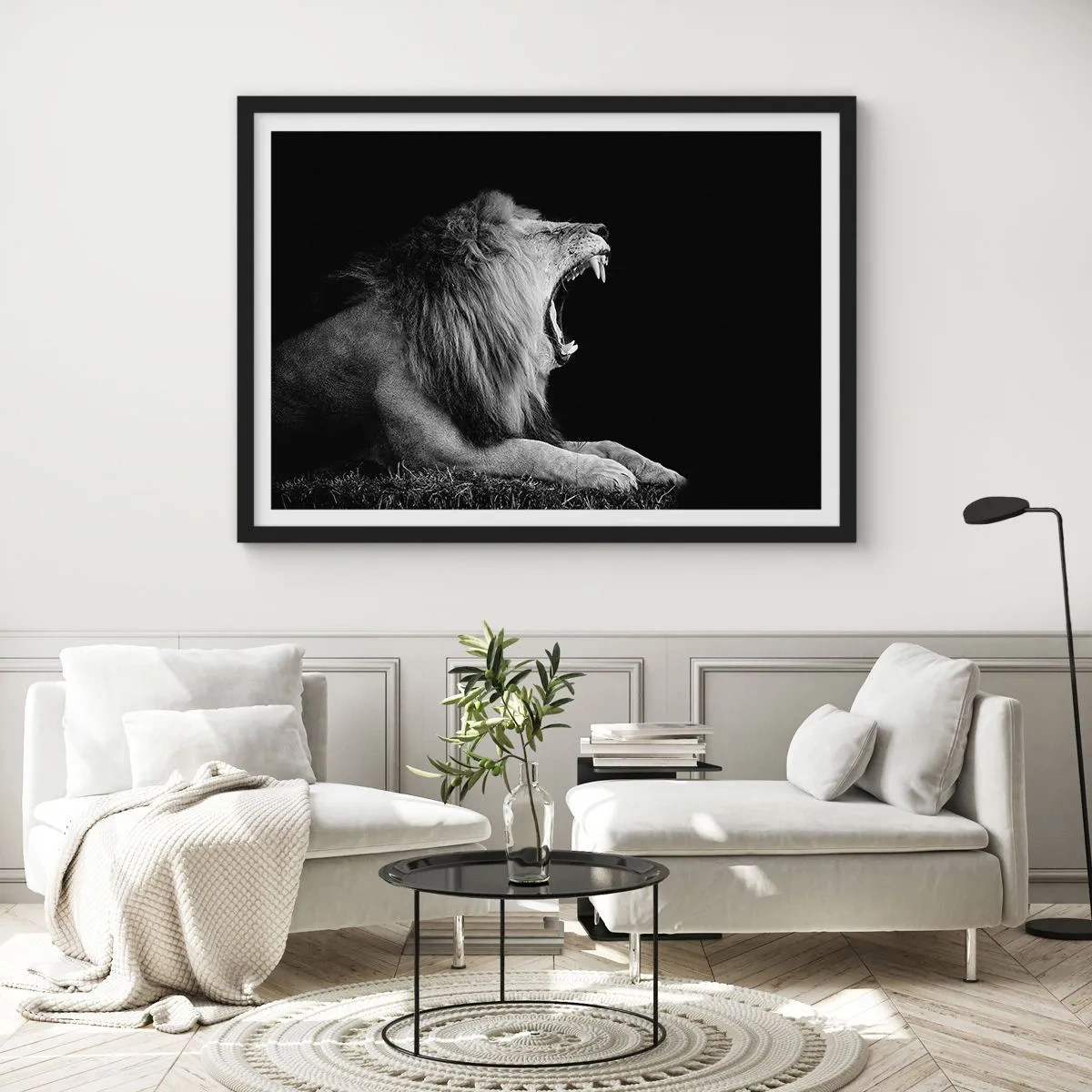 Plakát v černém rámu - Bez nejmenších pochyb - 100x70 cm
