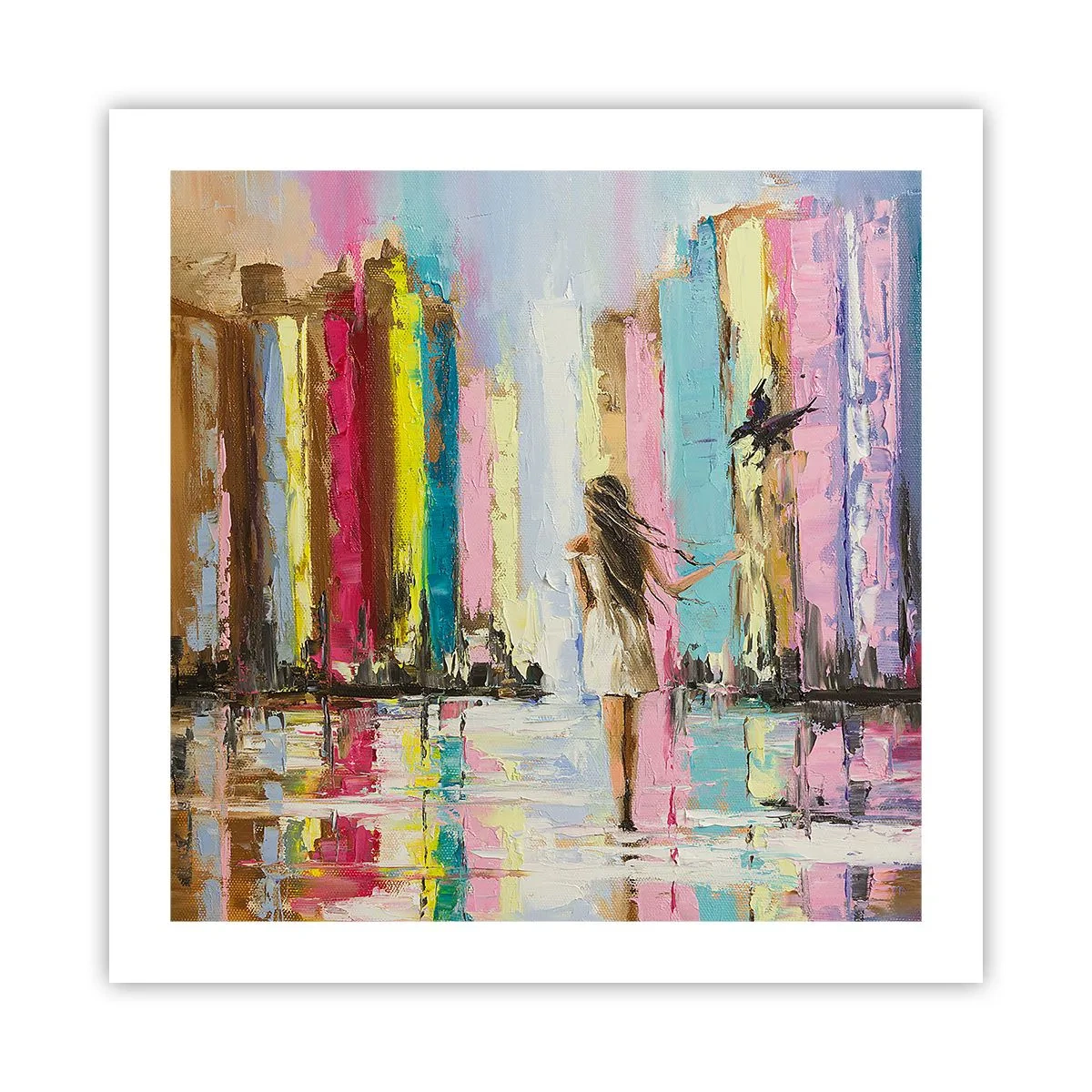 Plakát - Pojď se mnou - 50x50 cm