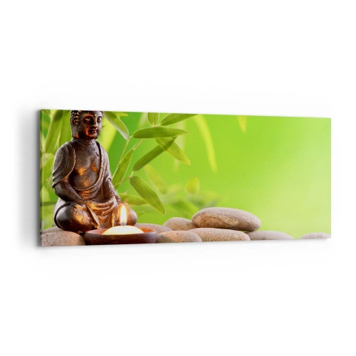 Obraz na plátně - Život je krásný - 100x40 cm