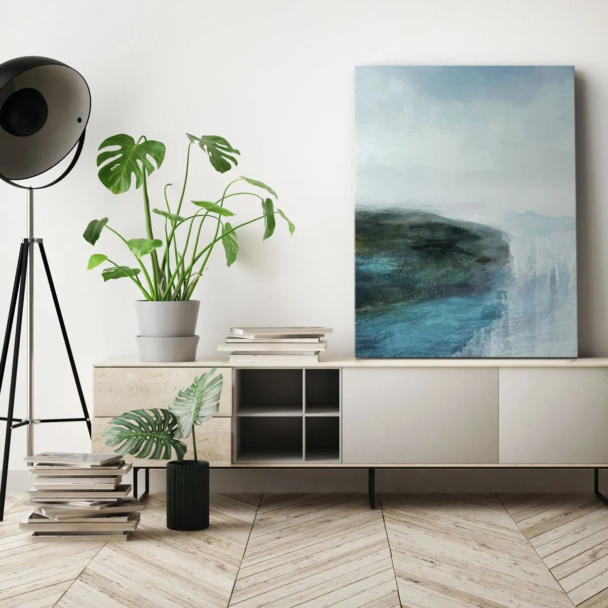 Obraz na plátně - Námořní abstrakce - 50x70 cm