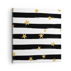 Obraz na plátně - Všichni jsme se narodili pod šťastnou hvězdou - 60x60 cm