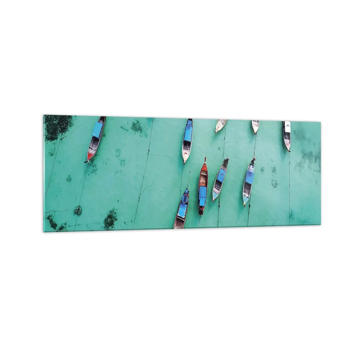 Obraz na skle - V radostném očekávání - 140x50 cm