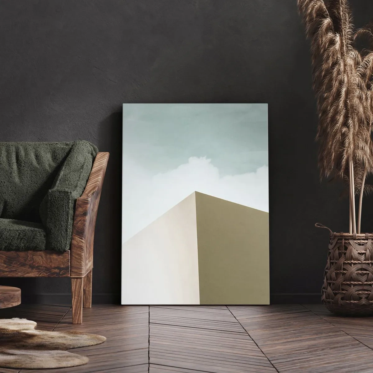 Obraz na plátně - Geometrie slunečného léta - 50x70 cm