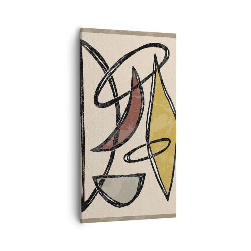 Obraz na plátně - Svisle a vodorovně - 55x100 cm