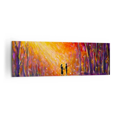 Obraz na plátně - Nebe je taky miluje - 160x50 cm
