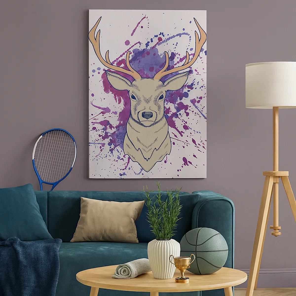 Obraz na plátně - Odvaha a rovnováha - 50x70 cm